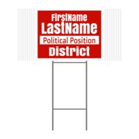 Yard Signs (Corrugated) 12"x24" Thumbnail