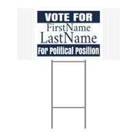 Yard Signs (Corrugated) 12"x24" Thumbnail