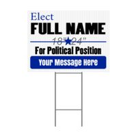 Yard Signs (Corrugated) 18"x24" Thumbnail