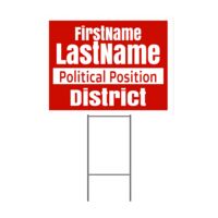 Yard Signs (Corrugated) 18"x24" Thumbnail