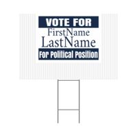 Yard Signs (Corrugated) 24"x36" Thumbnail