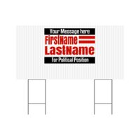 Yard Signs (Corrugated) 24"x48" Thumbnail