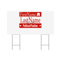 Yard Signs (Corrugated) 24"x48" Thumbnail