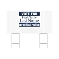 Yard Signs (Corrugated) 24"x48" Thumbnail