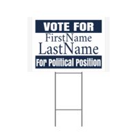 Yard Signs (Corrugated) 16"x24" Thumbnail